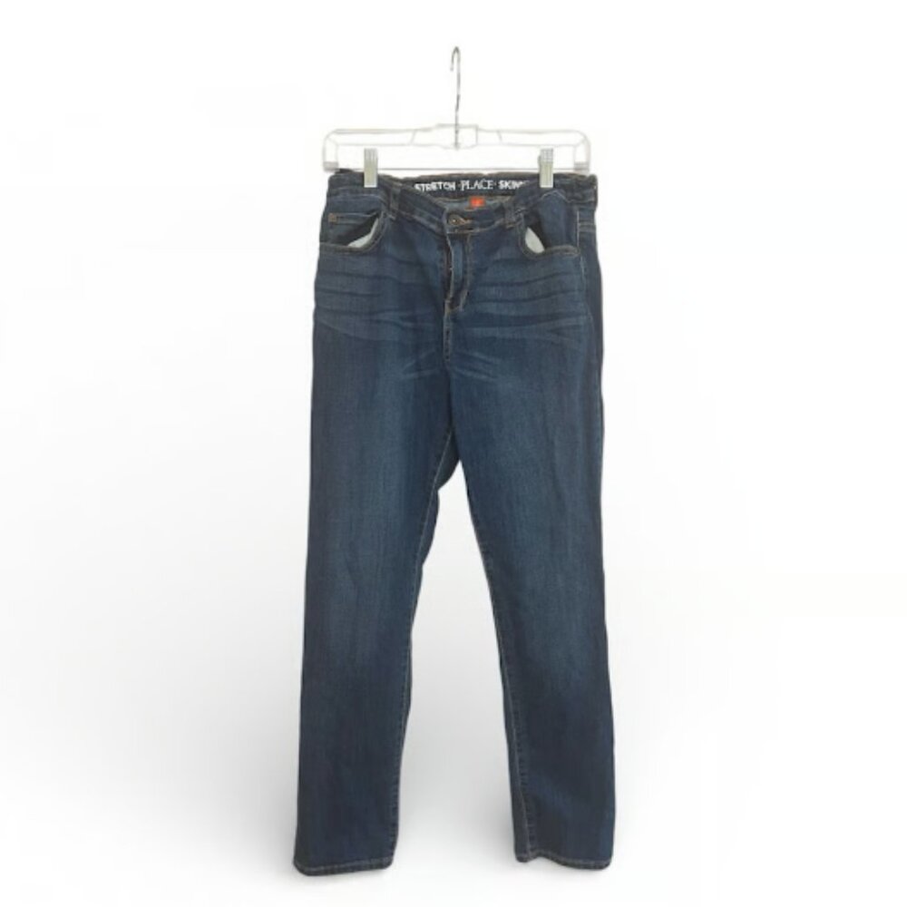 The Children's Place Boys' Stretch Skinny Husky Denim Jeans